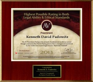 Kenneth Padowitz | top rated Fort Lauderdale attorney awarded by peers