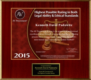 Kenneth Padowitz | Fort Lauderdale attorney awarded by peers