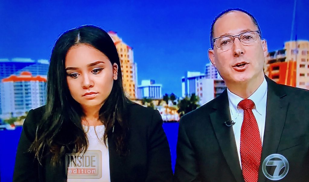 INSIDE EDITION Woman Who Claims She Was Kicked Off Flight Over Cleavage Breaks Her Silence 'I