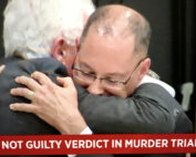 Kenneth Padowitz | Broward Criminal Defense Attorney hugging client after not guilty in murder trial