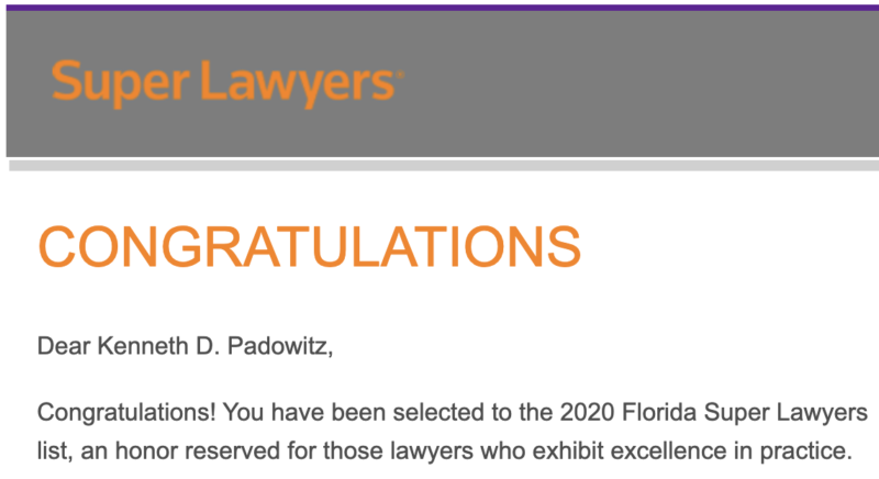 Super Lawyers 2020